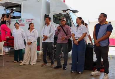 Arranque del Convoy de Salud en el Ejido Guanajuato Arranque del Convoy de Salud en el Ejido Guanajuato